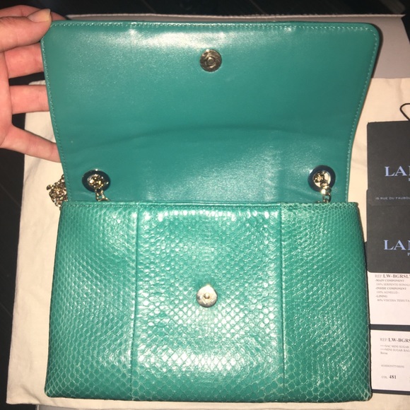 Lanvin Python Mini Sugar Bag RARE* SOLD OUT** - Picture 7 of 8